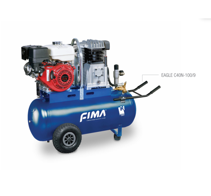 Мотокомпресори с ремъчно задвижване FIMA серия EAGLE