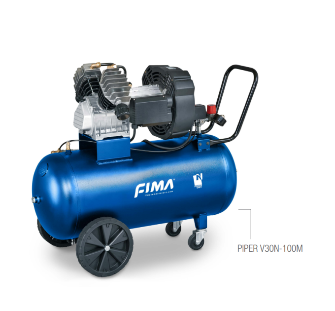 Маслен бутален компресор FIMA серия PIPER