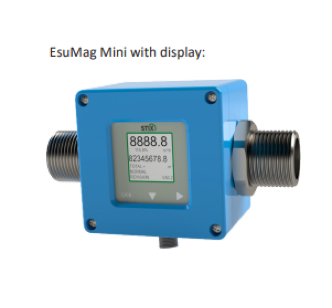 Магнитно индуктивен дебитомер STIX ESM-mini-KF700MD
